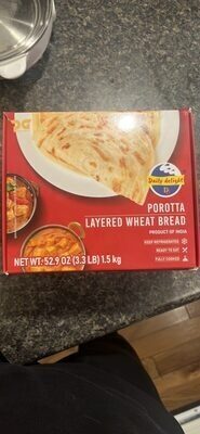 Porotta Layered Wheat Bread