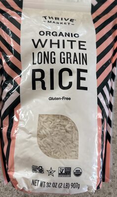 Organic White Long Grain Rice