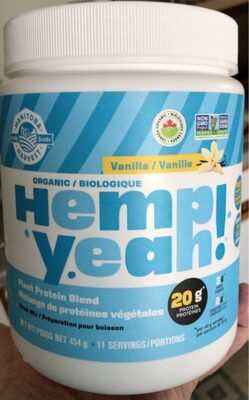 Organic Hemp Yeah! Plant Protein Blend Vanilla