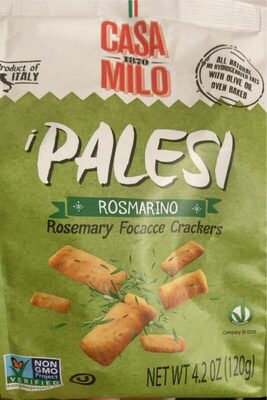 Palesi Rosemary Focacce Crackers