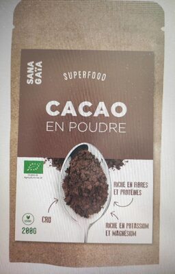 Cacao Cru En Poudre Bio - 200 G