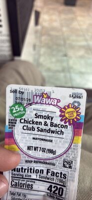 Smoky Chicken & Bacon Club Sandwich