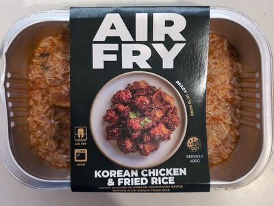 Korean Chicken And Fried Rice