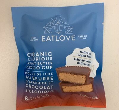 Organic Luxurious Peanut Butter Choco Cup