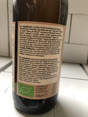 Kombucha Citron Kazidomi