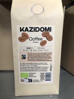 Café Equilibré Moulu Pérou Bio