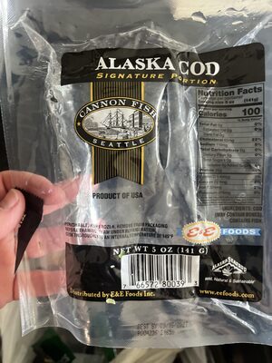 Alaska Cod Signature Portion