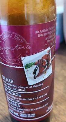 Longo's Glaze With Balsamic Vinegar