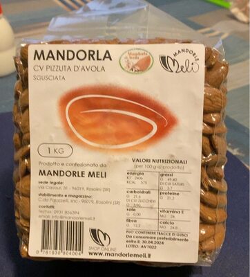 Mandorla Pizzuta D’avola