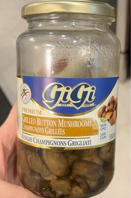 Grilled Button Mushroom