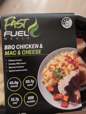 Bbq Chicken & Mac & Cheese