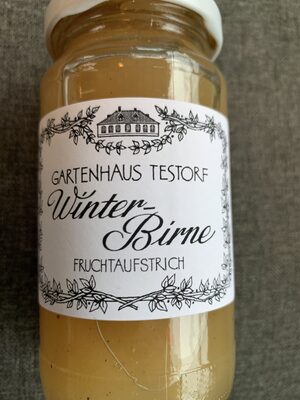Winter-birne Fruchtaufstrich