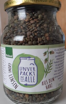 Grüne Linsen