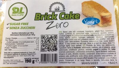 Brick Cake