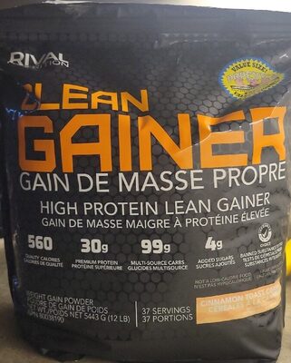 Clean Gainer Cinnamon Toast Cereal