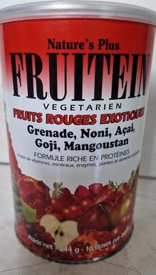 Nature's Plus Fruitées Végétarien Fruits Rouges Exotiques