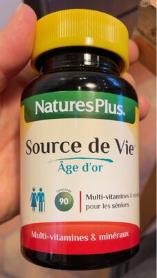 Source De Vie L'âge D'or - 90 Comprimés - Nature's Plus