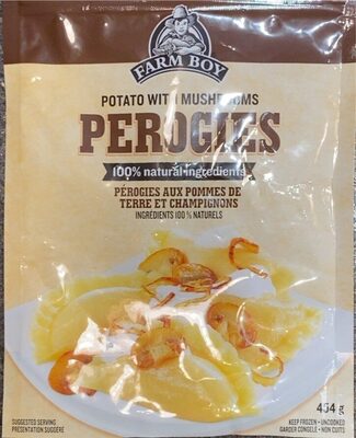 Potato With Mushrooms Perogies