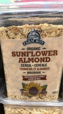 Organic Sunflower Almond Cereal