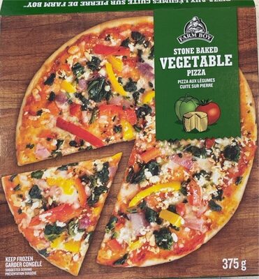Stone Baked Vegetable Pizza