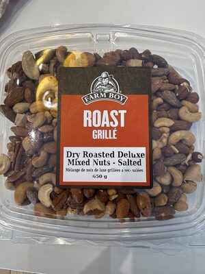 Dry Roasted Deluxe Mixed Nuts Salted
