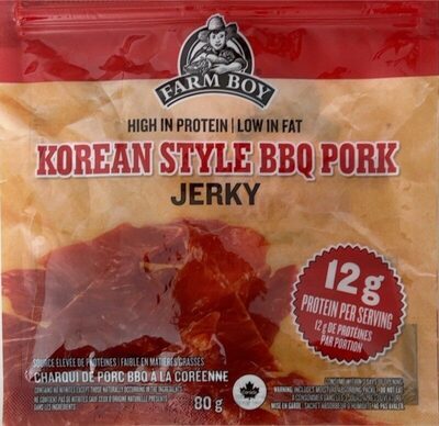 Korean Style Bbq Pork Jerky