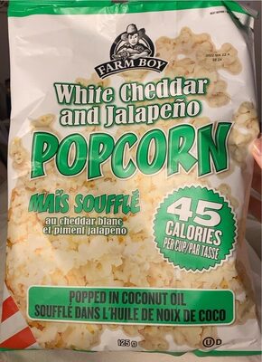 White Cheddar And Jalapeno Popcorn