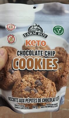 Farm Boy Keto Chocolate Chip Cookies