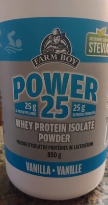 Power 25 Whey Protéines Isolate