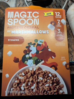 Protein Cereal With Marshmallows S'mores