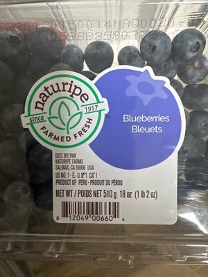 Blueberries Bleuets