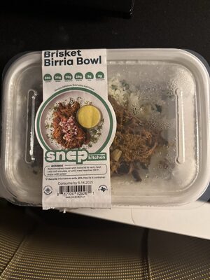 Brisket Birria Bowl