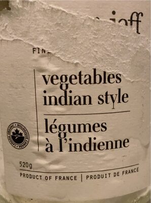 Legume A L’indienne