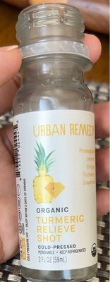 Organic Turmeric Relieve Shot