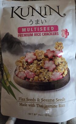Multiseed Rice Crackers