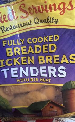 Breaded Chicken Breast Tenders
