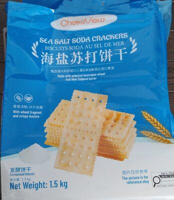 Sea Salt Soda Crackers