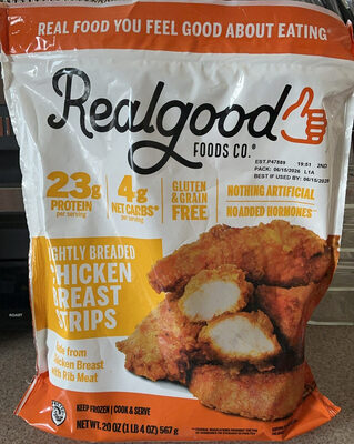 Lightly Breaded Chicken Breast Strips