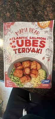 Atlantic Salmon Cubes Teriyaki