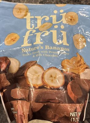 Nature's Bananas Frozen Fresh With Peanut Butter & Milk Chocolate