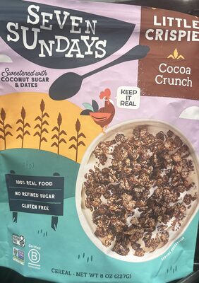 Little Crispies Cocoa Crunch Cereal