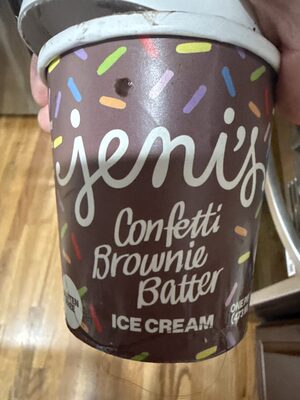 Confetti Brownie Batter Ice Cream