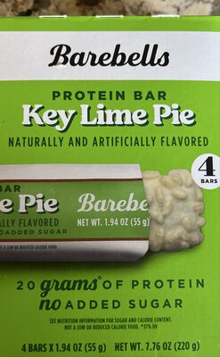 Key Lime Pie Protein Bar
