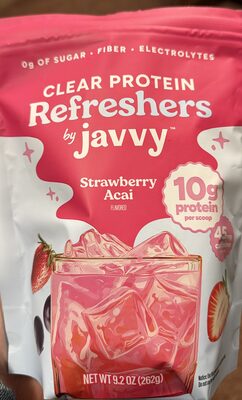 Strawberry Açaí Clear Protein Refresher