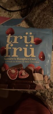 Nature's Raspberries Frozen Fresh In White & Milk Chocolate