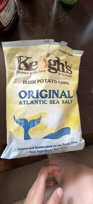 Irish Potato Chips Original Atlantic Sea Salt