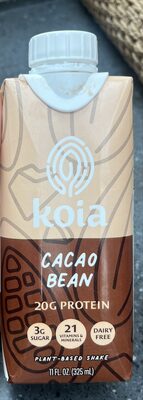 Cacao Bean Plant-based Shake