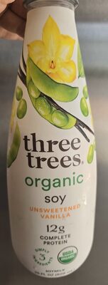 Organic Soy Milk Unsweetened Vanilla