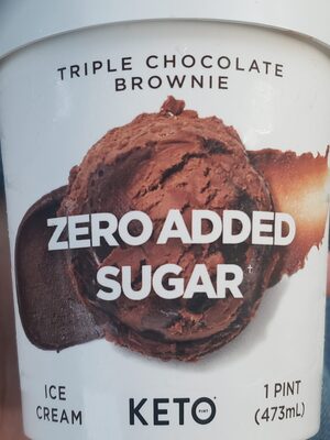 Triple Chocolate Brownie Ice Cream