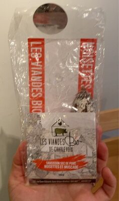 Saucisson Sec De Porc Noisettes Et Muscade